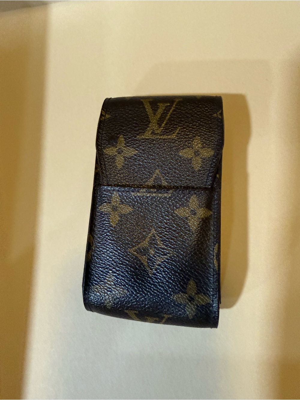 Louis Vuitton Monogram Canvas Key & Card Holder - Brown and Gold Monogram